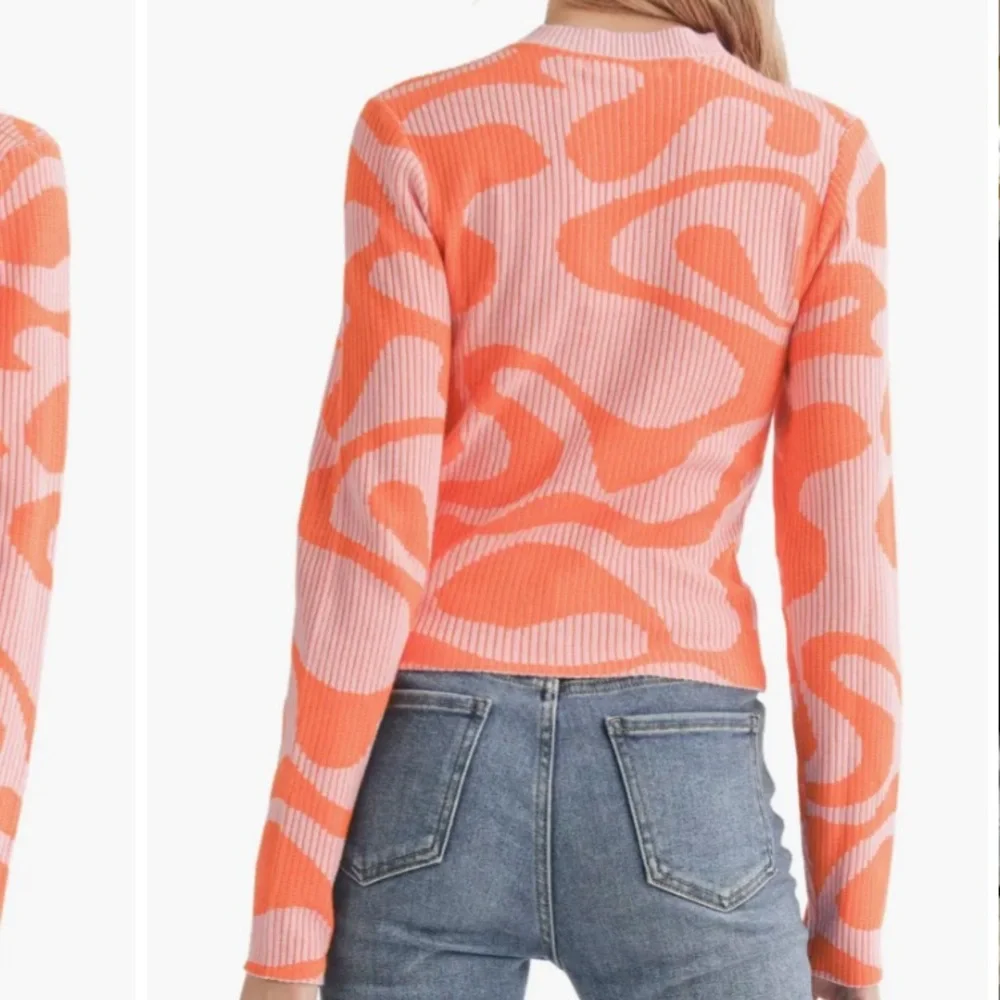 All‎ in Favor by Nordstrom swirl pattern thrill sweater. Never worn . Retail 52